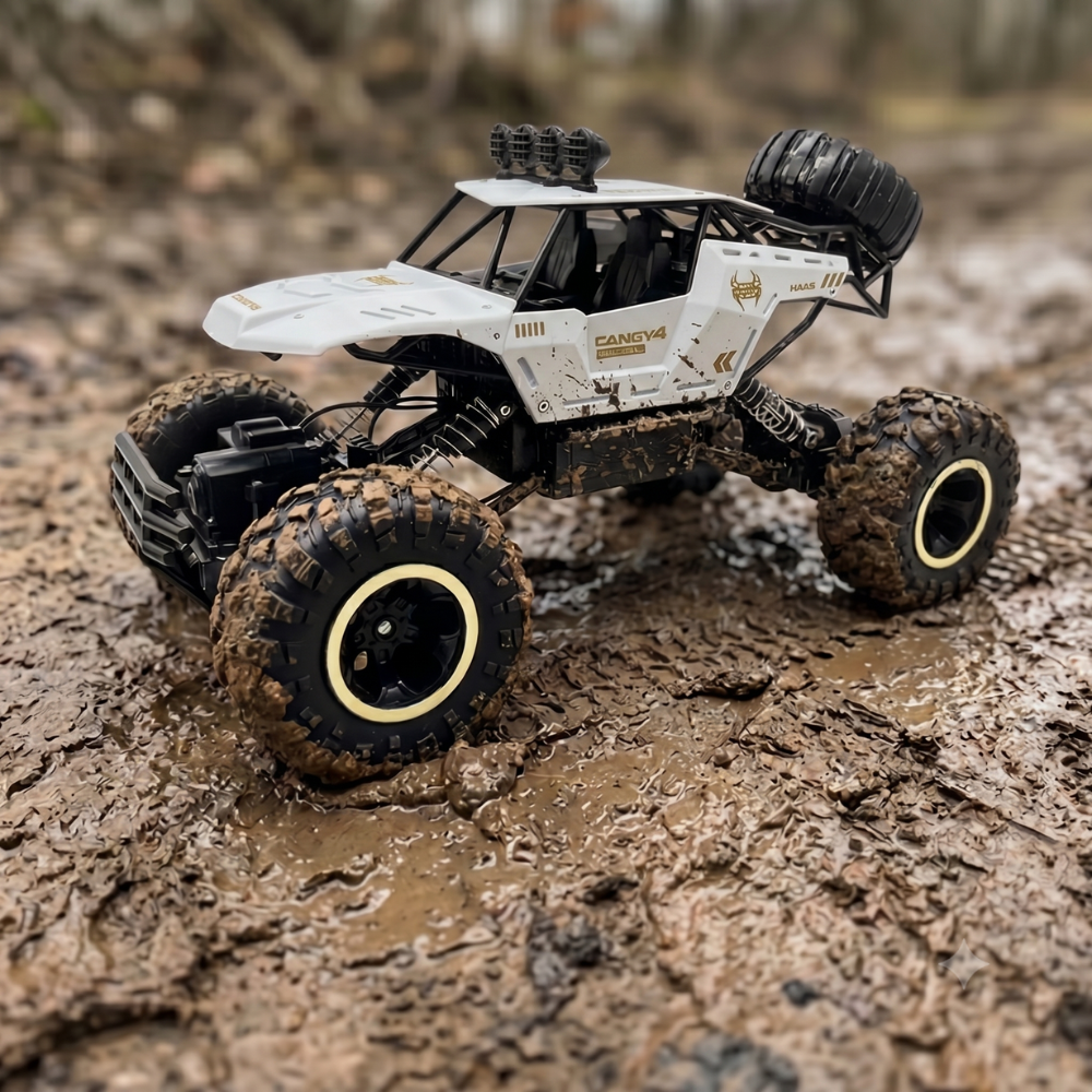 Buggy RC Cyclone 4WD – Voiture Télécommandée Tout-Terrain avec Phares LED
