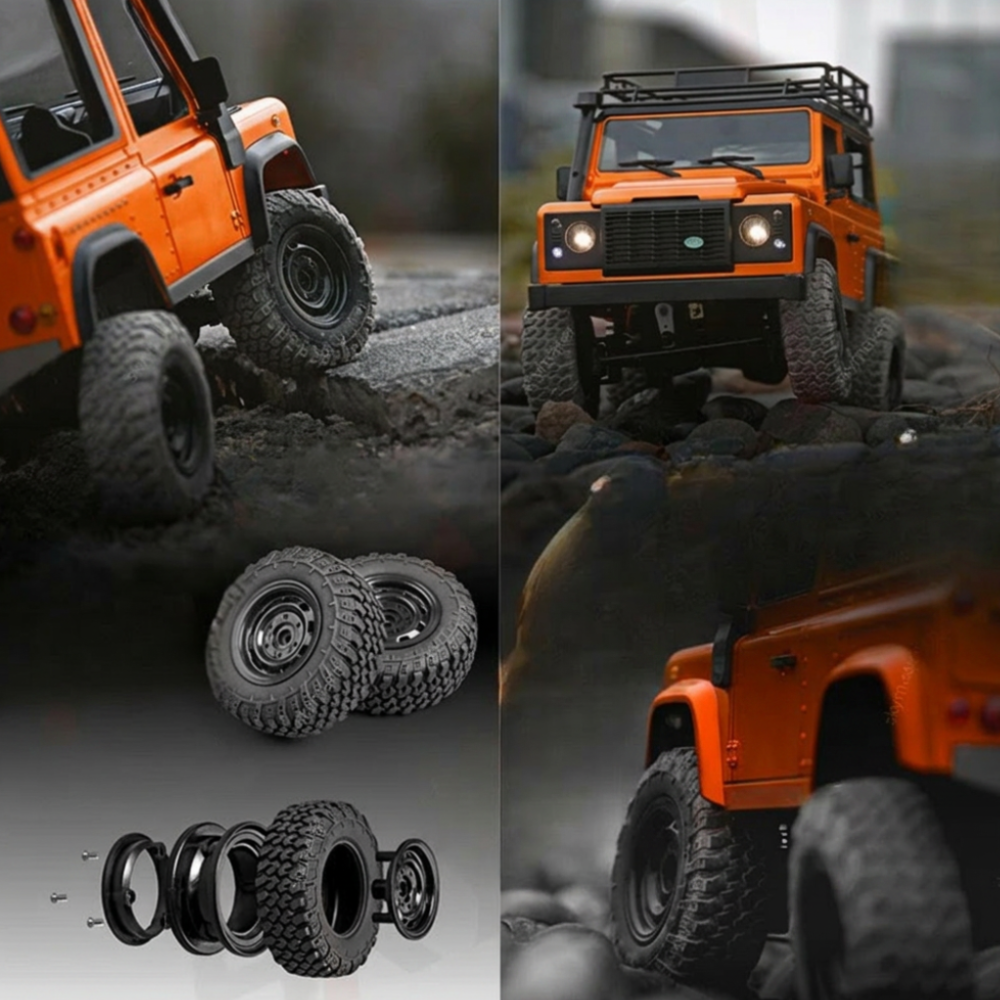 4x4 Crawler RC Defender 1:12 – Édition Collector Haute Performance