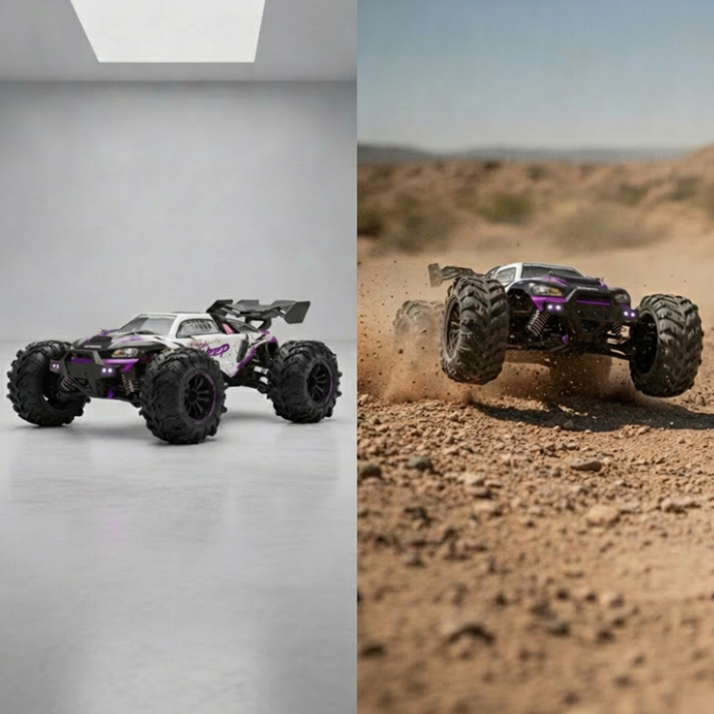 Buggy RC Tout-Terrain AlphaBuggy Pro– Vitesse Extrême 4WD Super Brushless
