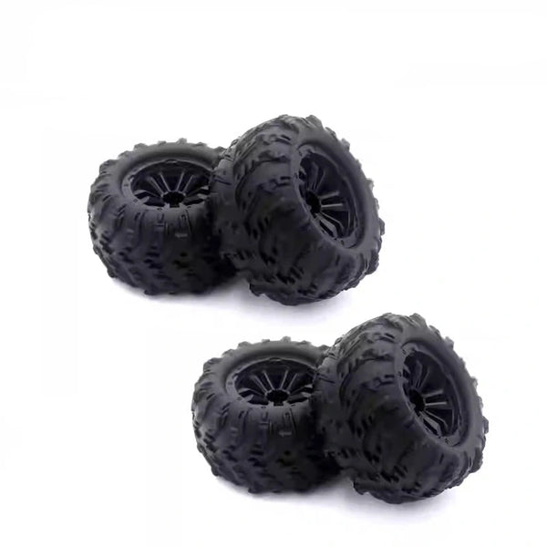 Lot de 4 Pneus et Jantes d'Origine pour Voitures SCY & SG - Pièce d'Origine