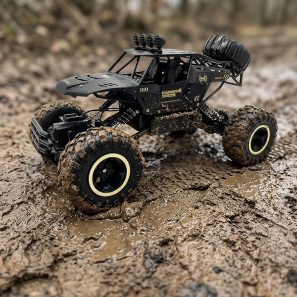 Buggy RC Cyclone 4WD – Voiture Télécommandée Tout-Terrain avec Phares LED