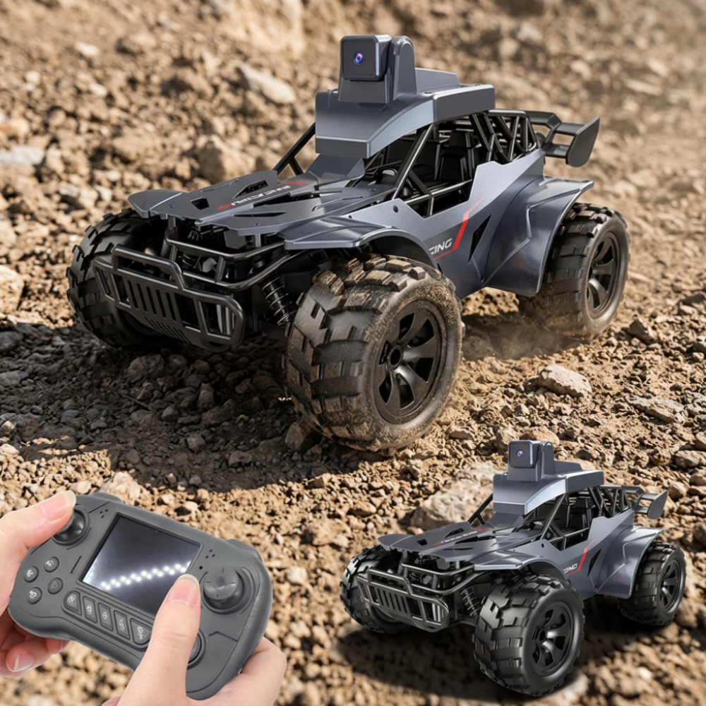 Buggy Tout-Terrain RC FPV – Caméra HD & Talkie-Walkie Intégré