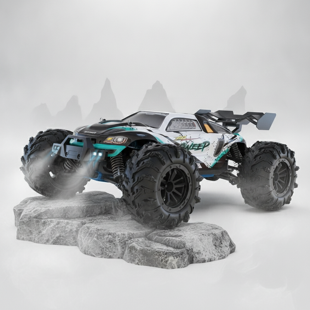 Buggy RC Tout-Terrain AlphaBuggy Pro– Vitesse Extrême 4WD Super Brushless