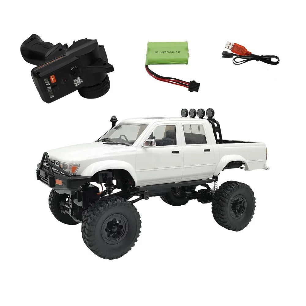4x4 Crawler RC RockClimber 1:16 – Camion de Franchissement Ultra-Réaliste