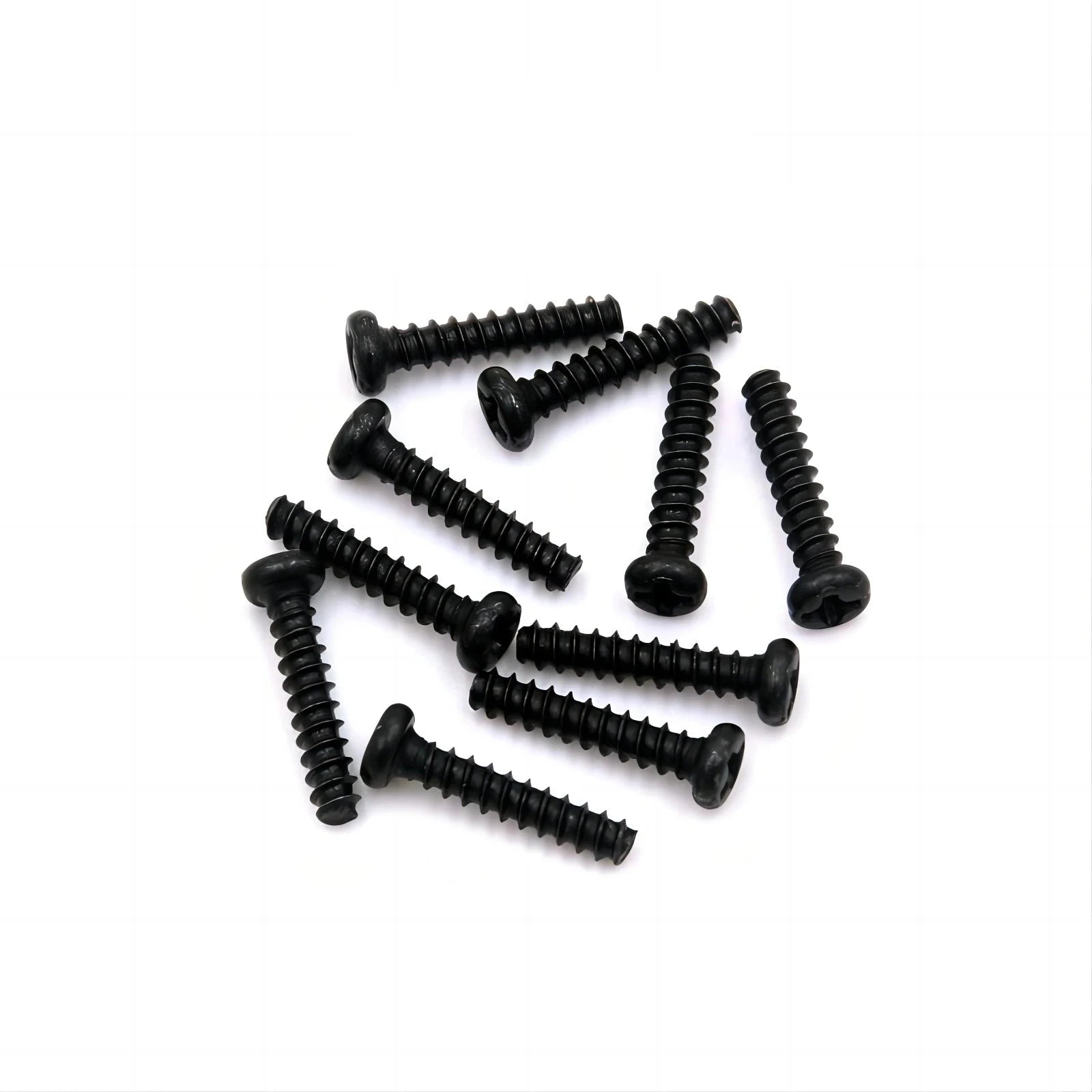 Lot de vis 2x10 mm pour châssis et pièces de voiture télécommandée RC